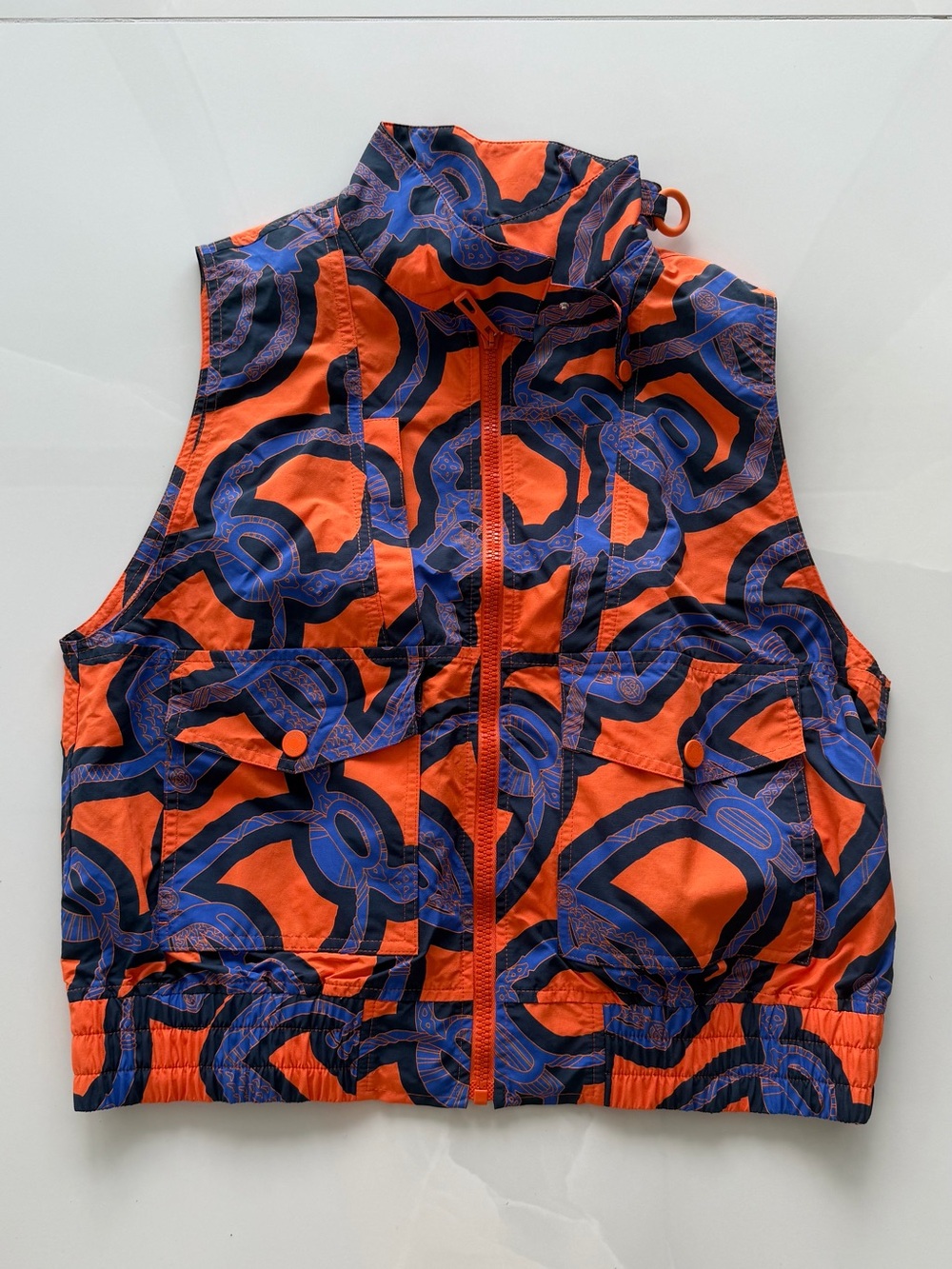 Hermes "Fantaisie d'Etriers" sleeveless jacket Women's Vest